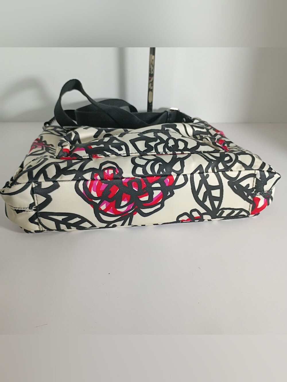 COACH DAISY FLORAL GRAFFITI CROSS BODY PURSE W MATCHING WALLET - Picture 12 of 17